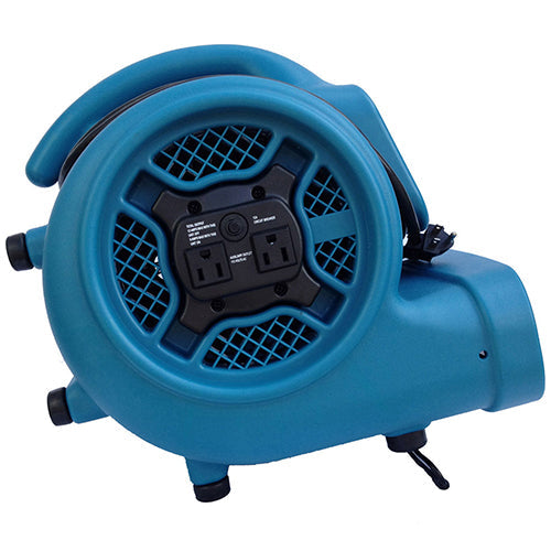 Xpower X-400A 1/4 HP Industrial Air Mover w/ Built-In Power Outlets