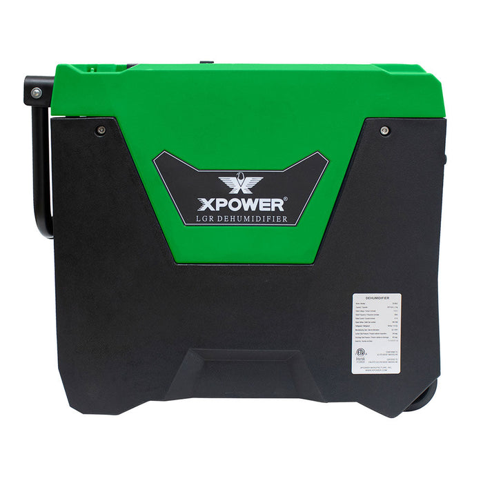 Xpower XD-85L2-Green 145-Pint LGR Commercial Dehumidifier Green w/ Purge Pump