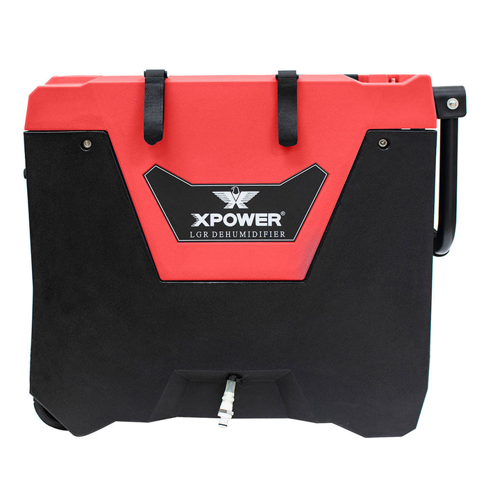 Xpower XD-85L2-Red 145-Pint LGR Commercial Dehumidifier Red w/ Purge Pump