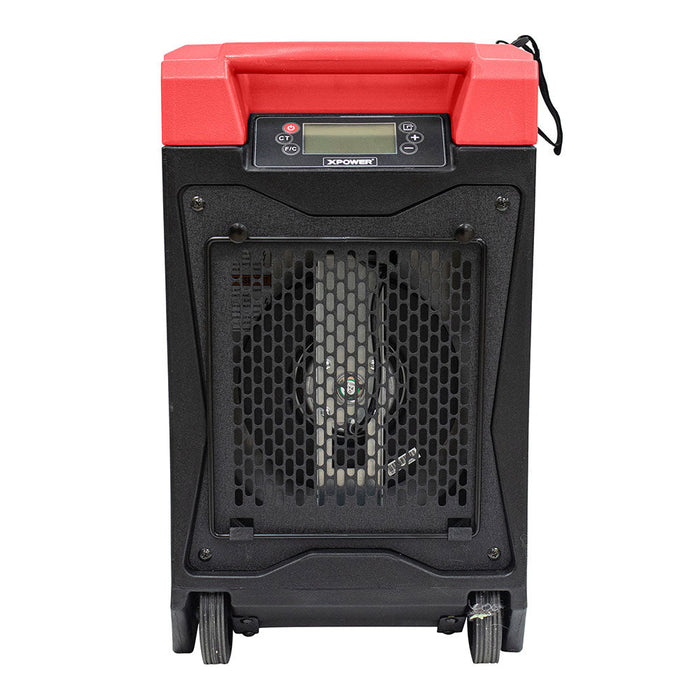 Xpower XD-85L2-Red 145-Pint LGR Commercial Dehumidifier Red w/ Purge Pump