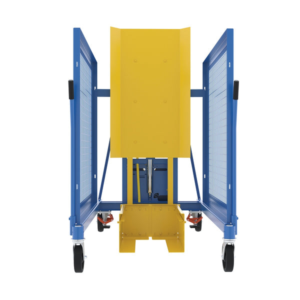 Vestil Ac Power Trash Can Dumper 400LB 72.38