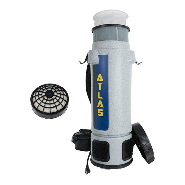 EDIC Atlas 10 Quart Backpack Vacuum With 5 Piece Tool Kit 1000TV