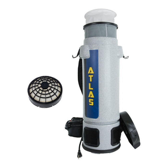 EDIC Atlas 10 Quart Backpack Vacuum With 5 Piece Tool Kit 1000TV