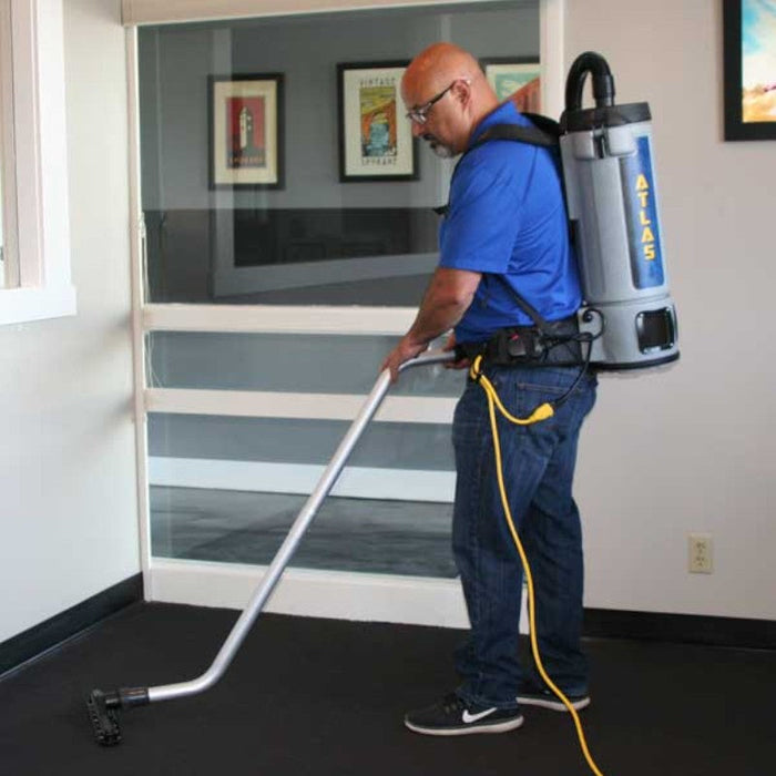 EDIC Atlas 10 Quart Backpack Vacuum With 5 Piece Tool Kit 1000TV