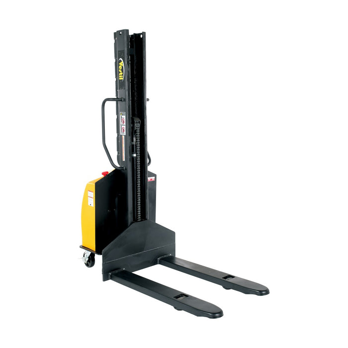 Vestil Stacker Narrow Mast Adjust Fork 1500 lbs 63" - Fixed Forks Over Fixed Support Legs (Skids only) SLNM15-63-FF