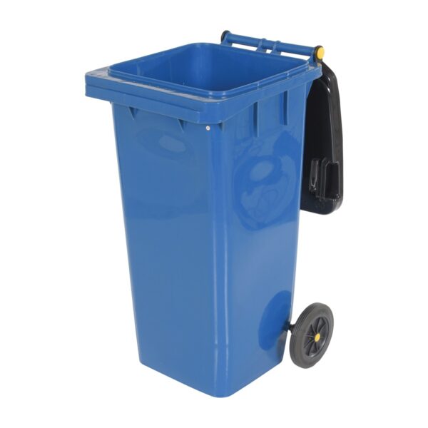 Vestil Poly Trash Can 32 Gal. Blue TH-32-BLU