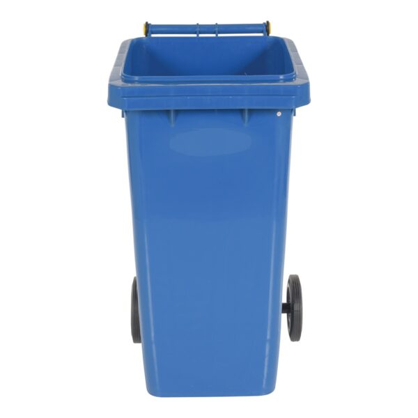 Vestil Poly Trash Can 32 Gal. Blue TH-32-BLU