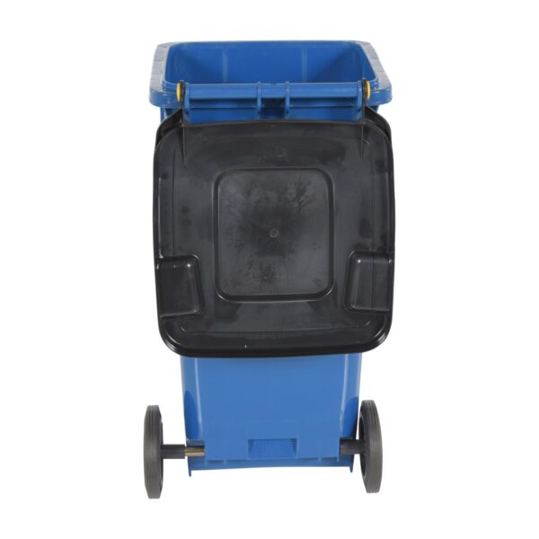 Vestil Poly Trash Can 32 Gal. Blue TH-32-BLU