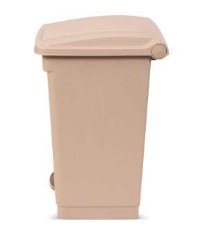 Toter Fire Retardant Step On Container, 12 Gallon
