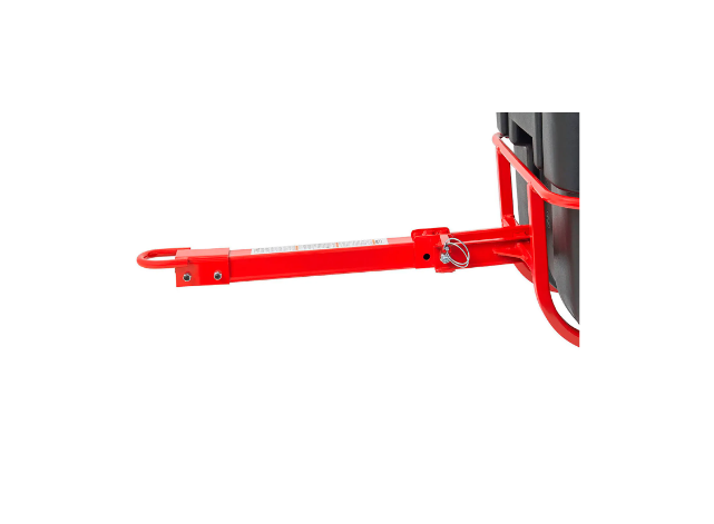 Rubbermaid® Brute Rotomolded Towable Tilt Truck, Heavy Duty, 1 Cubic Yard, Black FG131641BLA