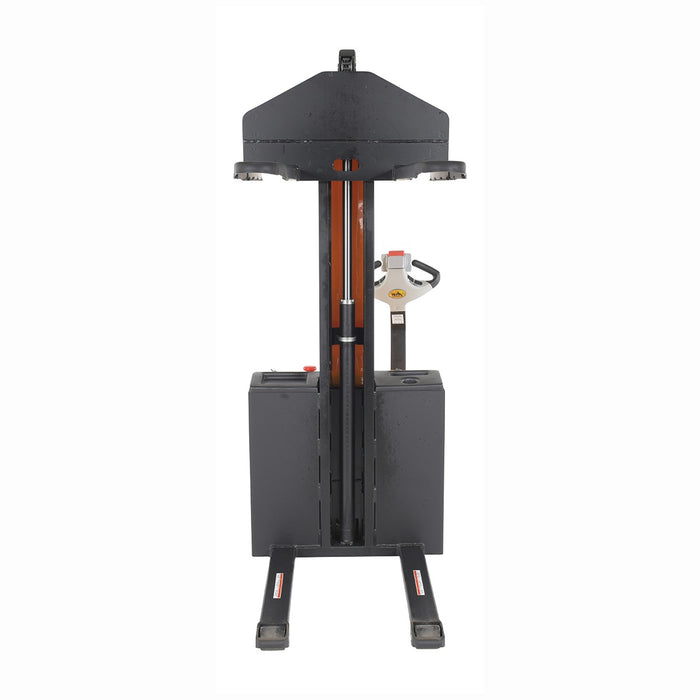 Vestil Stacker Pwr Lift/Dr 27″ Fix FRK 90" SNM-90-FF-27