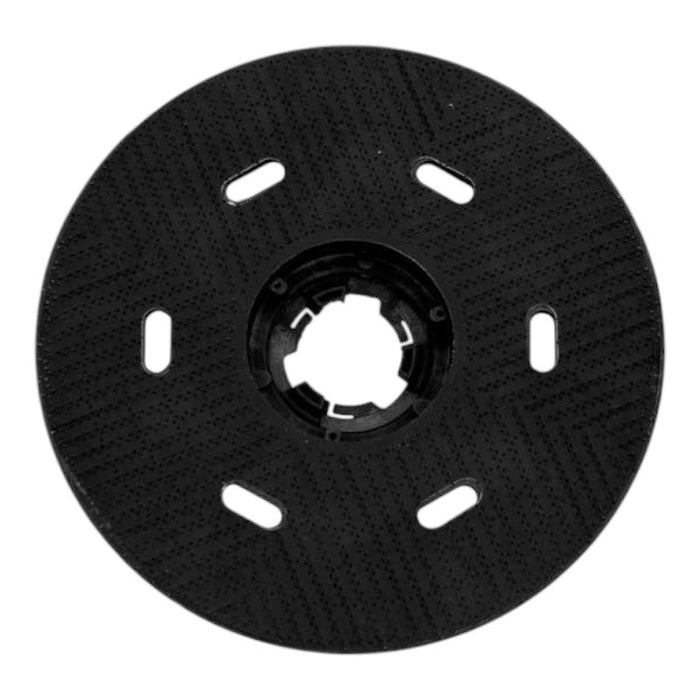 EDIC Saturn 17 Inch Low Speed Floor Buffer Machine w/ Pad Driver - 175 RPM 17LS3-BK-SV