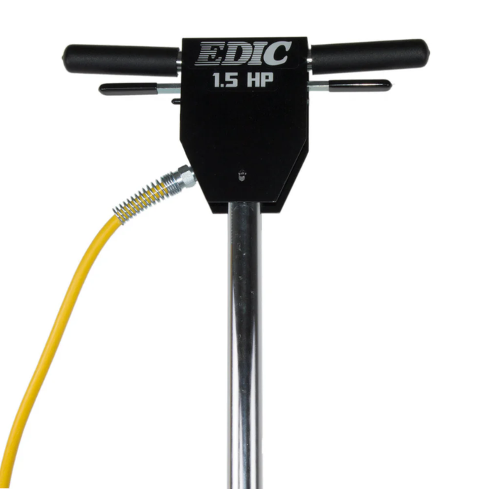 EDIC Saturn 20 Inch Low Speed Floor Buffer Machine w/ Pad Driver - 175 RPM 20LS3-BK-SV