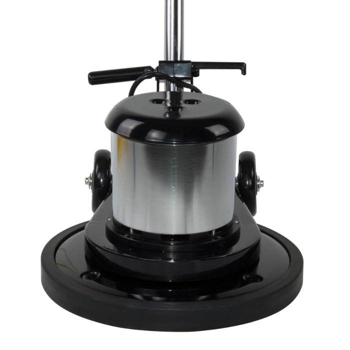 EDIC Saturn 20 Inch Low Speed Floor Buffer Machine w/ Pad Driver - 175 RPM 20LS3-BK-SV