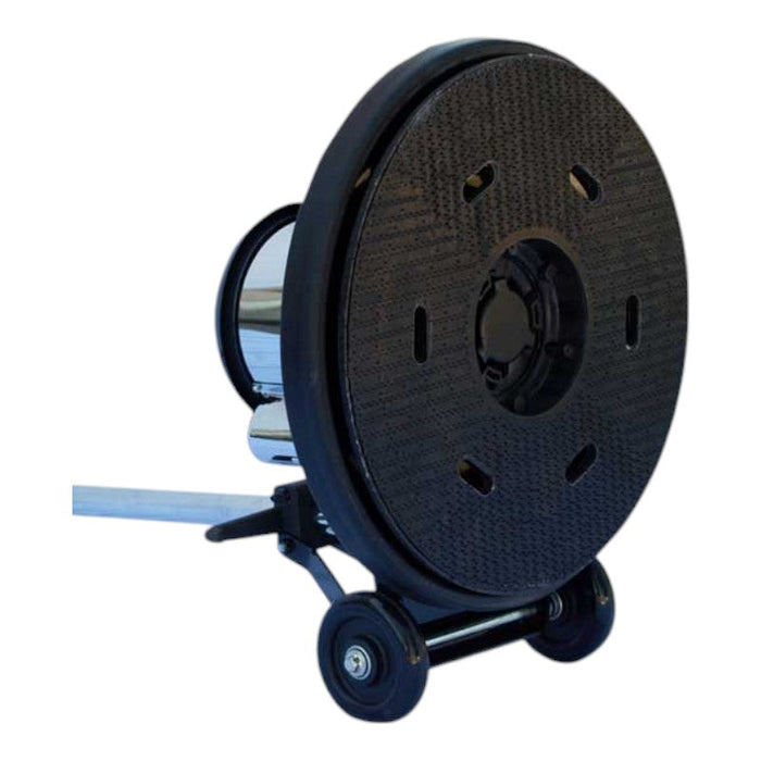 EDIC Saturn 20 Inch Low Speed Floor Buffer Machine w/ Pad Driver - 175 RPM 20LS3-BK-SV