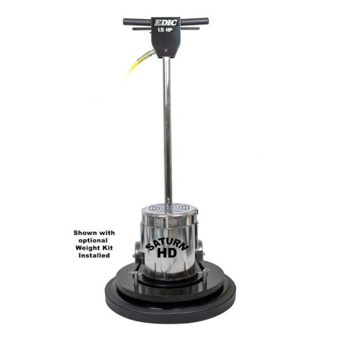 EDIC Saturn 20 Inch Heavy Duty Low Speed Floor Buffer 20LS4-BK-SV