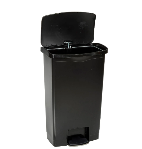 Rubbermaid® Slim Jim® Plastic Step On Container, Front Step 18 Gallon