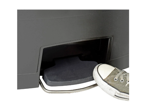 Rubbermaid® Slim Jim® Plastic Step On Container, Front Step 18 Gallon