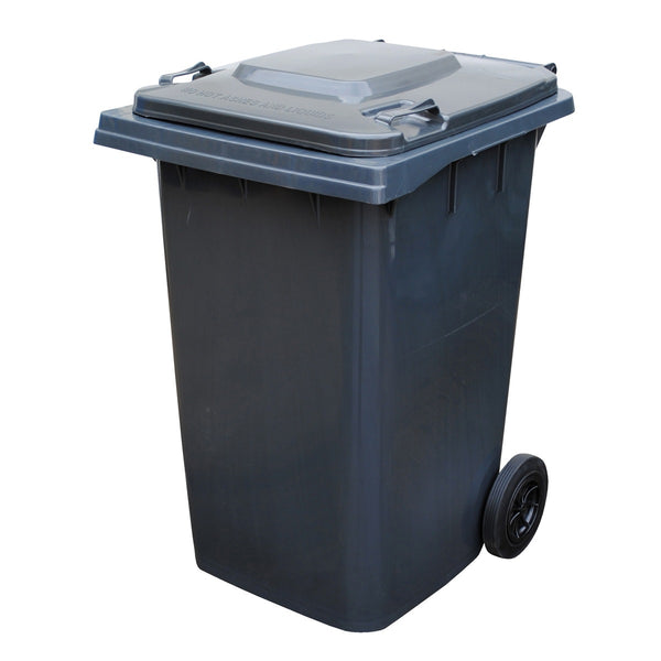 Vestil Poly Trash Can 95 Gal. Gray TH-95-GY