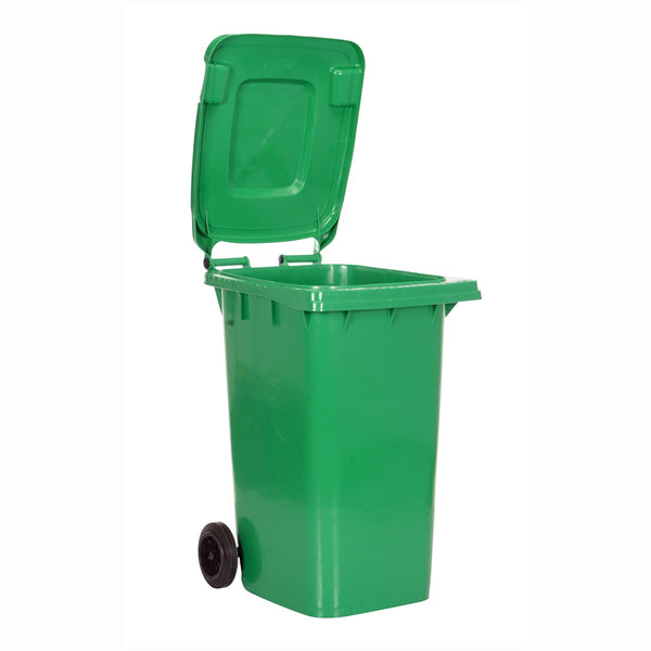 Vestil Poly Trash Can 64 Gal. Green TH-64-GRN
