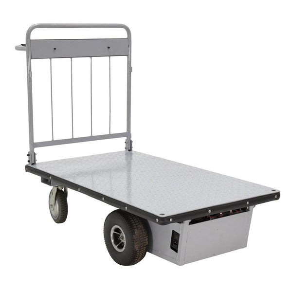 Vestil Electric Material Handling Cart, No Sides 28 x 48 EMHC-2848-1
