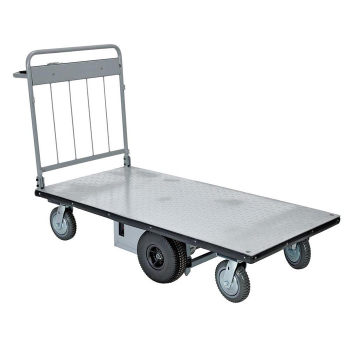 Vestil Electric Material Handling Cart, No Sides 28 x 60 EMHC-2860-1
