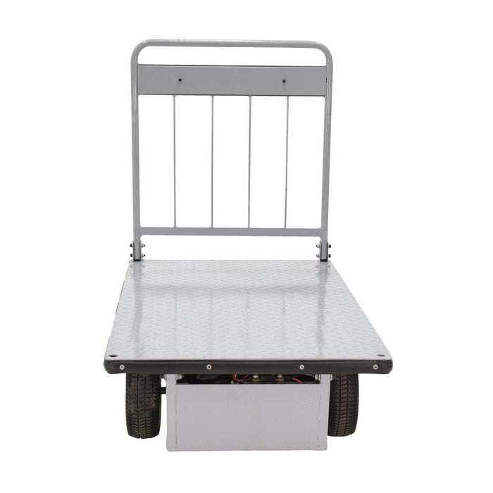Vestil Electric Material Handling Cart, No Sides 28 x 60 EMHC-2860-1