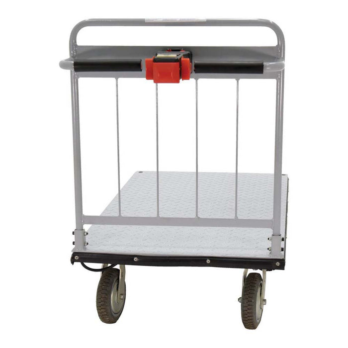 Vestil Electric Material Handling Cart, No Sides 28 x 60 EMHC-2860-1