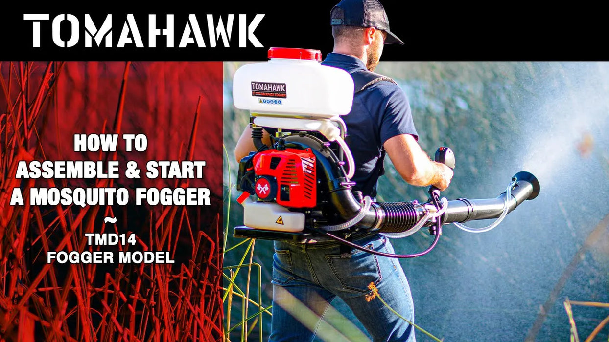 Tomahawk 3.7 Gal Backpack Mosquito Fogger Leaf Blower for Pest Control