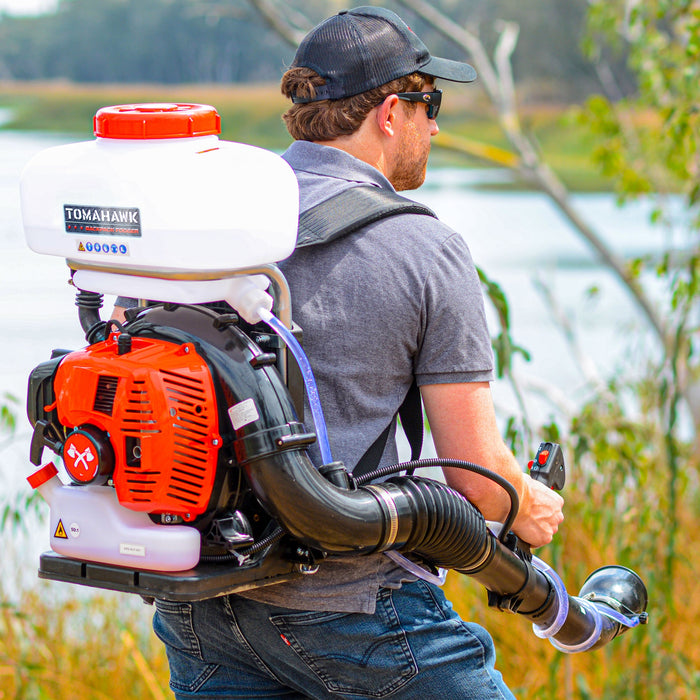 Tomahawk 3.7 Gal Backpack Mosquito Fogger Leaf Blower for Pest Control