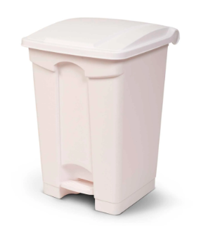Toter Fire Retardant Step On Container, 12 Gallon