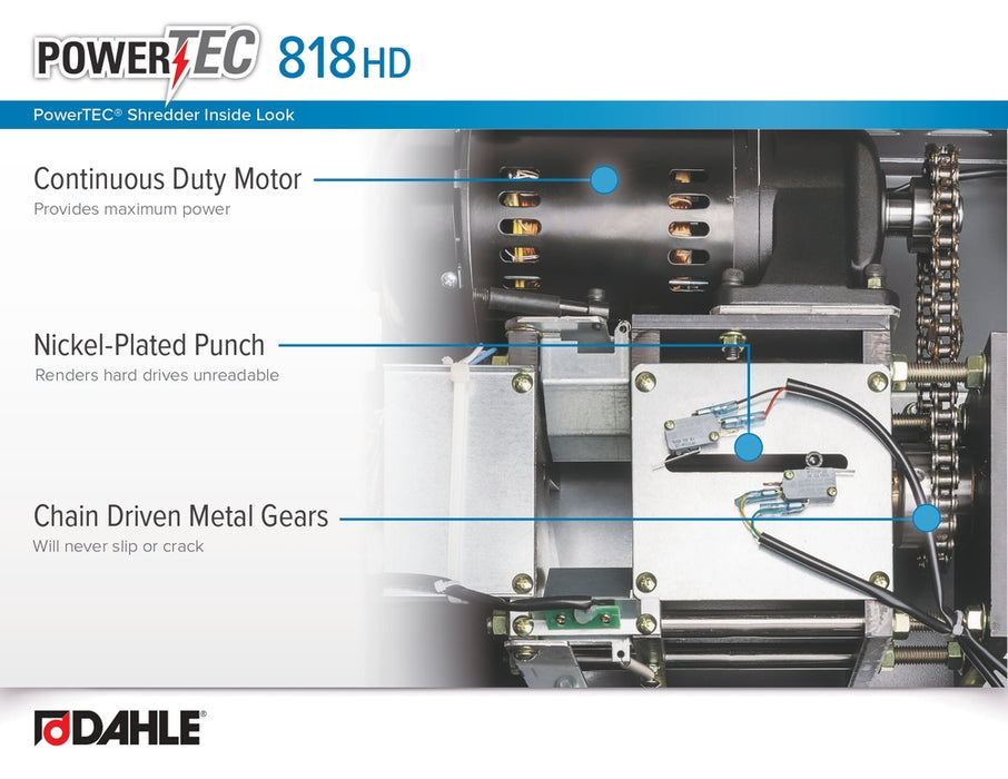 Dahle PowerTEC® 818 HD Hard Drive Punch