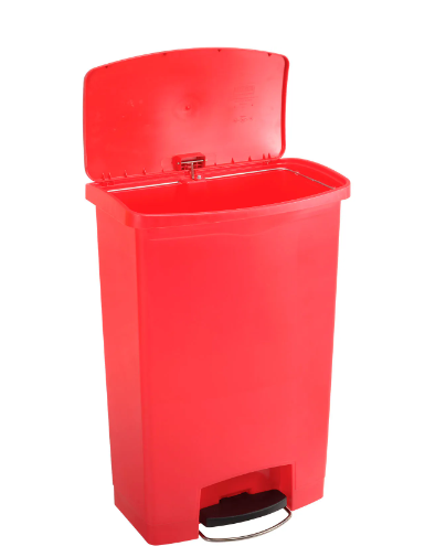 Rubbermaid® Slim Jim® Plastic Step On Container, Front Step 24 Gallon