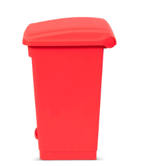Toter Fire Retardant Step On Container, 12 Gallon
