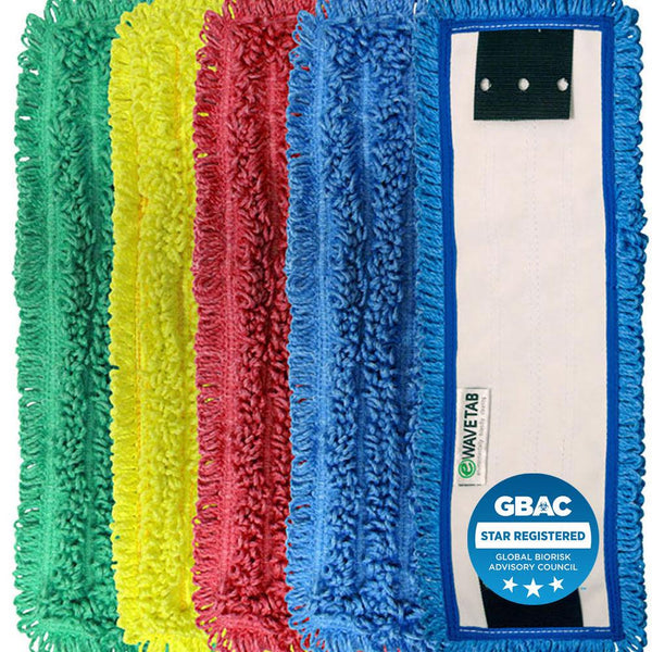IDM CPI™ 5D WaveTab - Premium Looped Microfiber TAB Mop 18