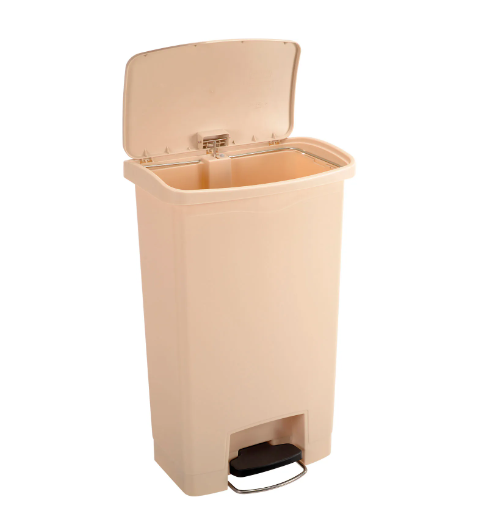 Rubbermaid® Slim Jim® Plastic Step On Container, Front Step 13 Gallon