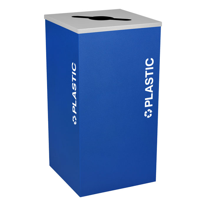 Excell-Kaiser Kaleidoscope 24 gallon Four-Stream Modular Indoor Trash Can