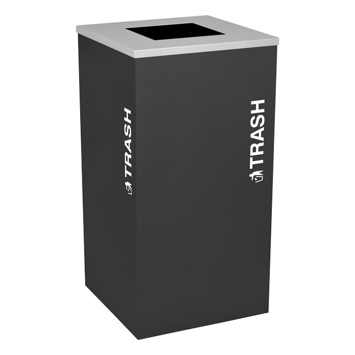 Excell-Kaiser Kaleidoscope 24-gallon Triple-Stream Modular Indoor Trash Can & Recycling Station