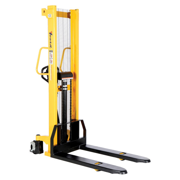 Vestil Manual Stacker Fixed Forks/Legs 2K VHPS-2000-FF
