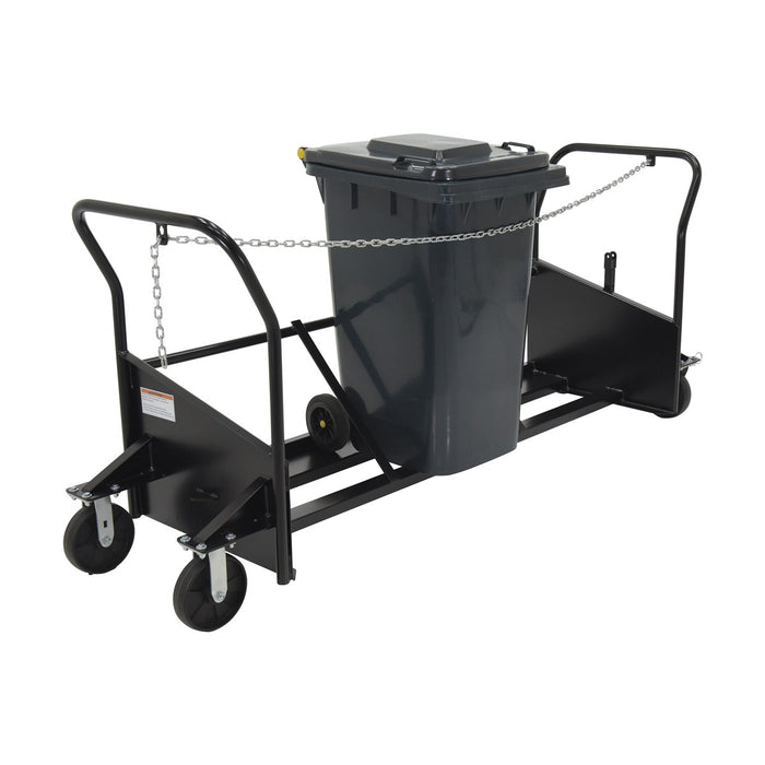 Vestil Trash Can Cart (3) 64 Gallon Capacity TH-CART-64