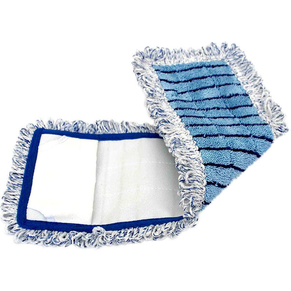 IDM CPI™ 5D TigerPocket -  Scrub Strip Short Loop Microfiber Mop 18