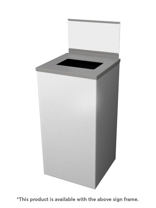 Busch Systems SPECTRUM - Quad - Kit - Organics-Cans & Bottles-Paper-Waste - Full-Circle-Slot-Full - Dark Green-Blue-Grey-Black