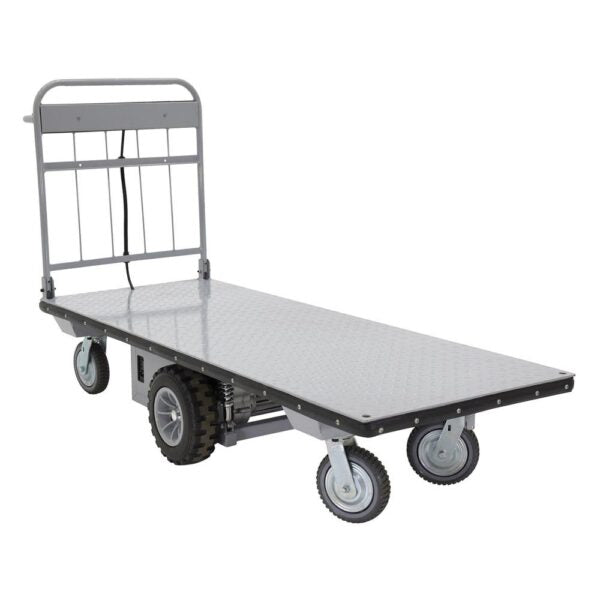 Vestil Electric Material Handling Cart, No Sides 28 x 72 EMHC-2872-1