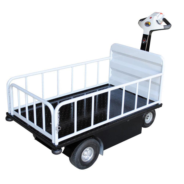 Vestil Traction Drive Cart Top Load with Gate NE-CART-2
