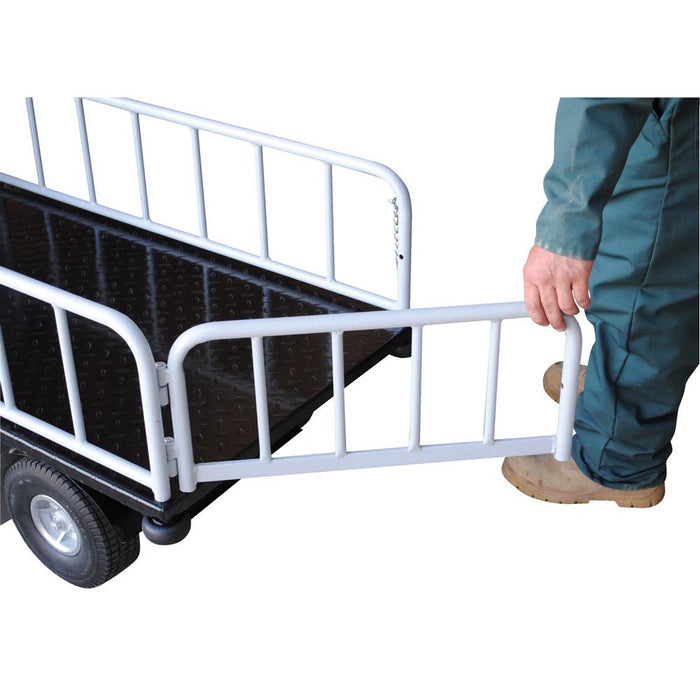 Vestil Traction Drive Cart Top Load with Gate NE-CART-2