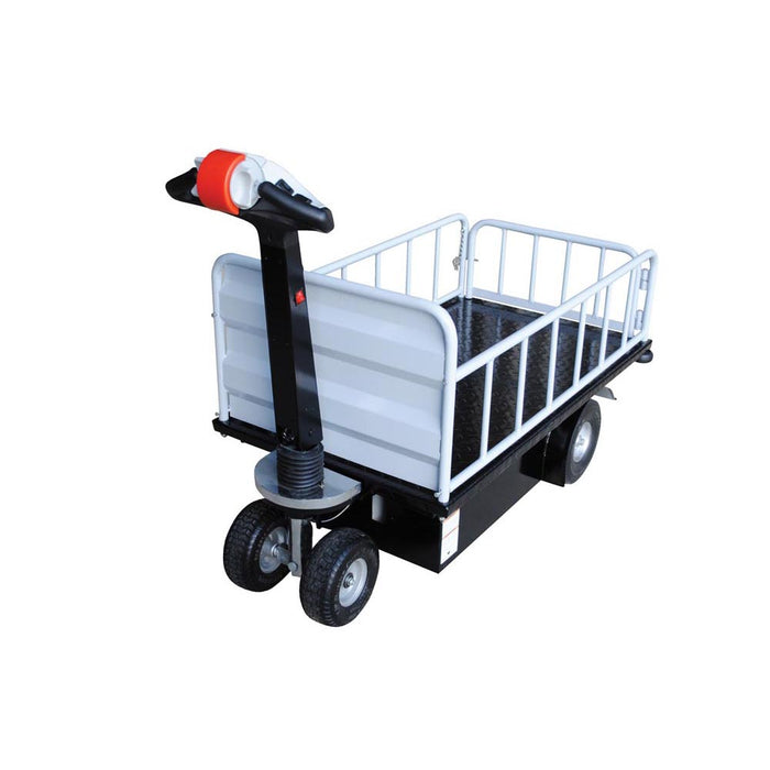 Vestil Traction Drive Cart Top Load with Gate NE-CART-2