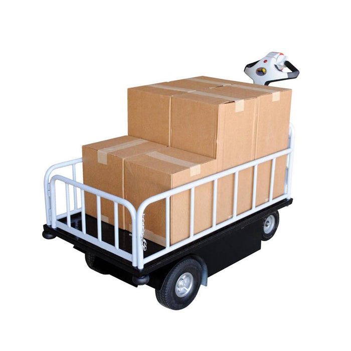 Vestil Traction Drive Cart Top Load with Gate NE-CART-2