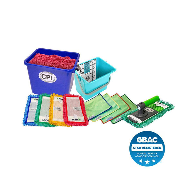 IDM CPI™ 5D iDisinfect Microfiber Table and Countertop Cleaning Kit