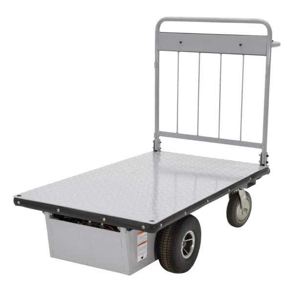 Vestil Electric Material Handling Cart, No Sides 36 x 72 EMHC-3672-1