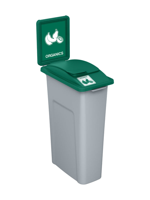 Busch Systems WASTE WATCHER - Single - Kit - Organics - Solid Lift - Grey-Green